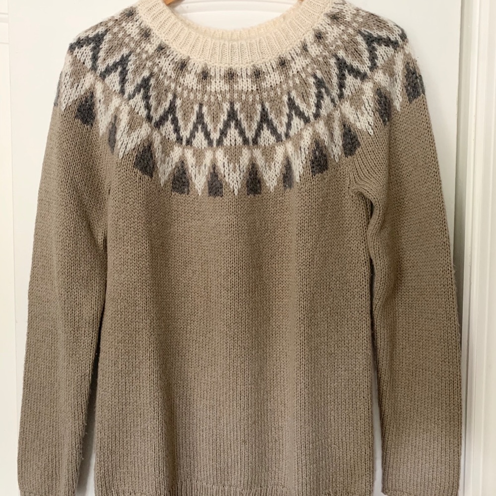Ann Taylor Fair Isle Sweater